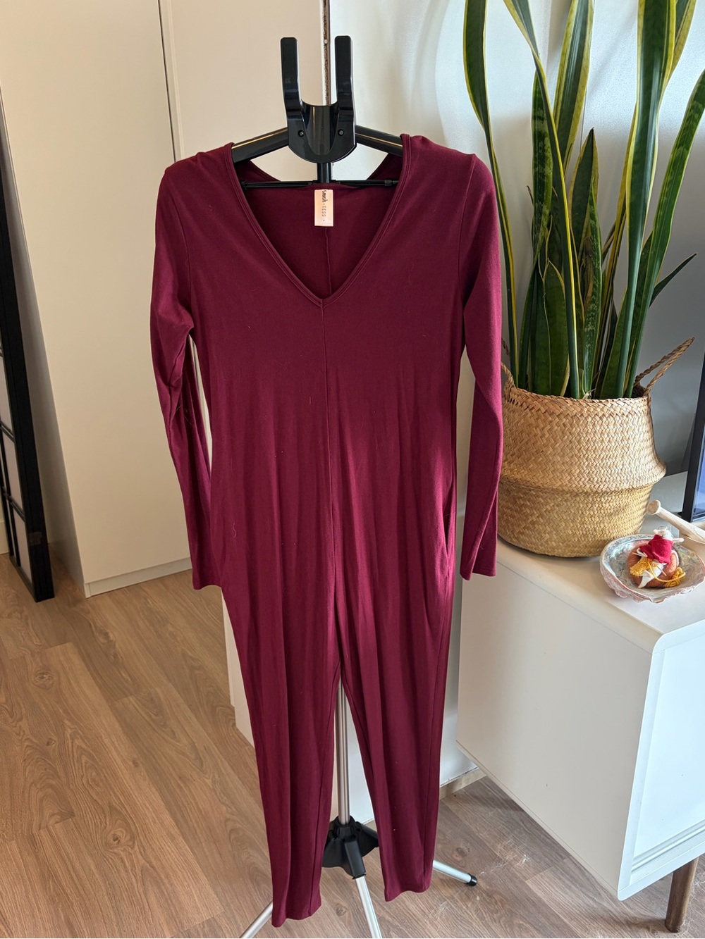 Smash + Tess Wednesday Jumpsuit - Burgundy